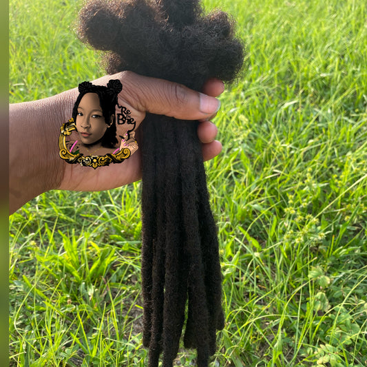 12” Human Handmade Loc Extensions